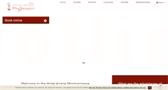 Desktop Screenshot of hotel-ariane.fr